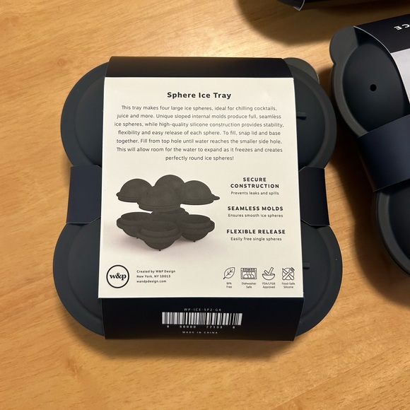 Set of 3 Sphere Ice Molds from W&P - Picture 4 of 4